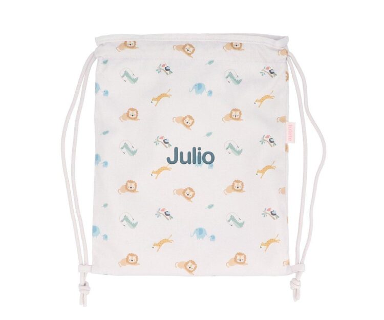 Mochila Saco Tela Savannah Personalizable - Imagen 3