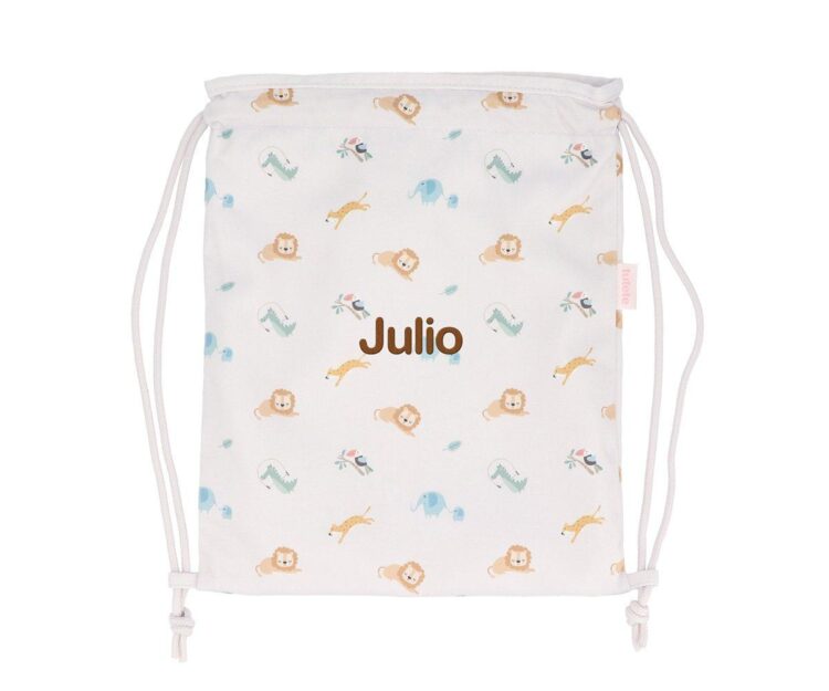 Mochila Saco Tela Savannah Personalizable - Imagen 5