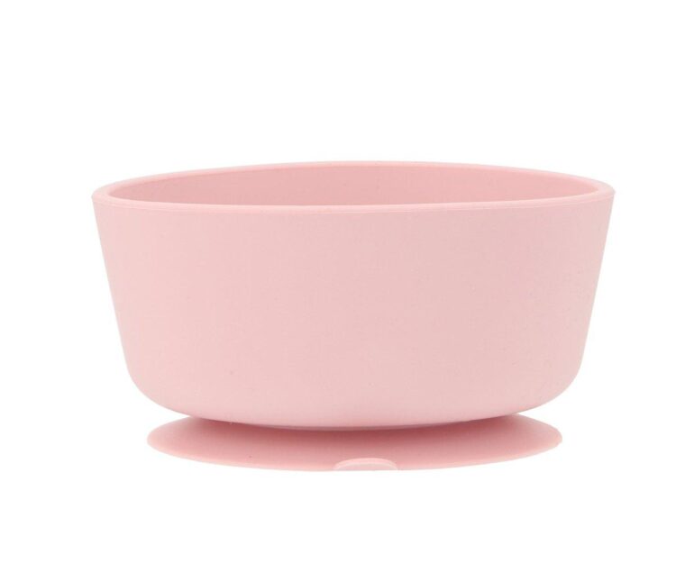 Bol Silicona + Cuchara Acero Light Pink - Imagen 3