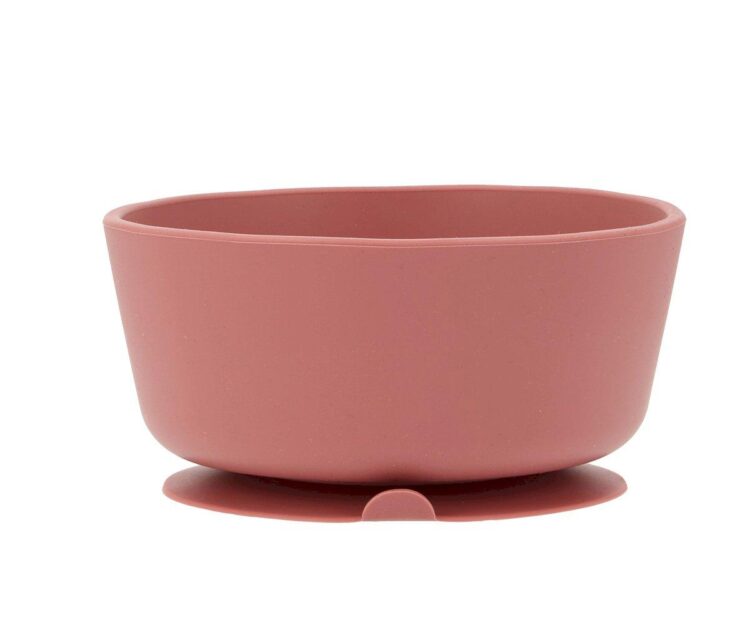 Bol Silicona + Cuchara Acero Brick Blush - Imagen 3