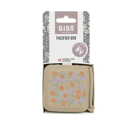 Portachupetes BIBS Liberty Strawberries and Cream Vanilla