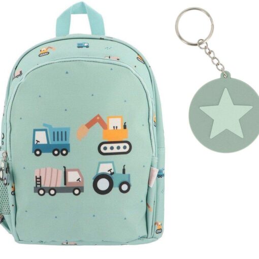 Mochila Mediana Trucks+ Llavero Personalizable