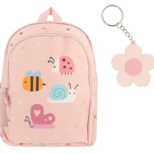 Mochila Mediana Bugs + Llavero Personalizable