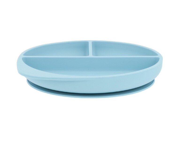 Plato Silicona con Ventosa Sky Blue - Imagen 3