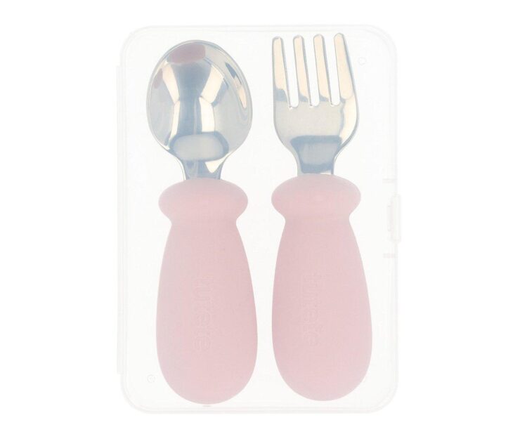 Cubiertos de Aprendizaje Light Pink - Imagen 2