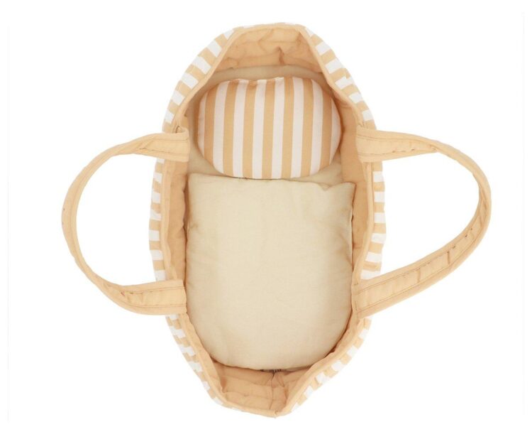 Capazo Muñecas Stripes Caramel - Imagen 4