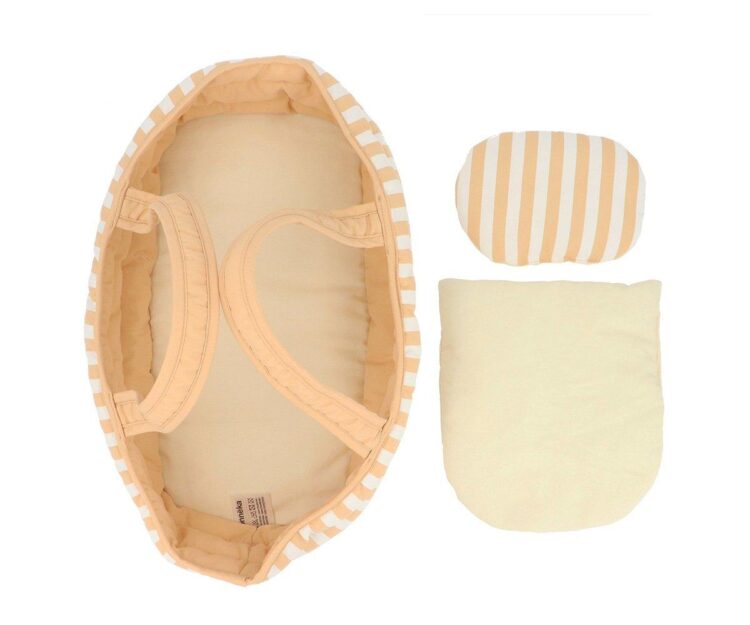 Capazo Muñecas Stripes Caramel - Imagen 5
