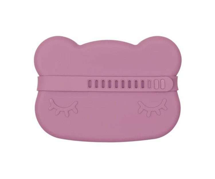 Caja de Almuerzo Snackie® Bear Dusty Rose - Imagen 5