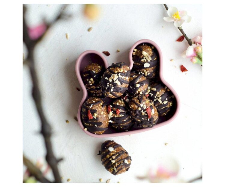Caja de Almuerzo Snackie® Bunny Dusty Rose - Imagen 3