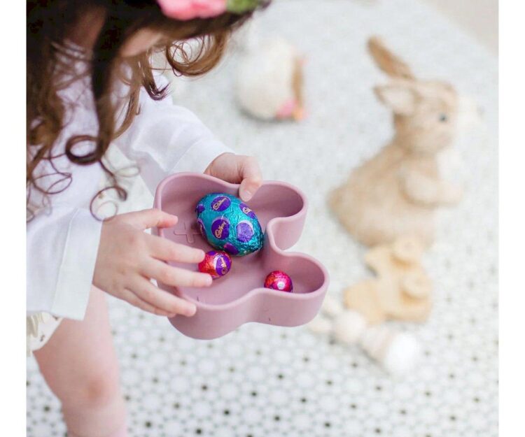 Caja de Almuerzo Snackie® Bunny Dusty Rose - Imagen 4
