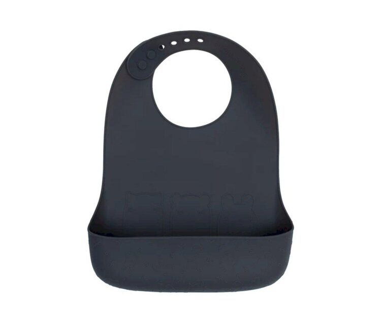 2 Babero Catchie 2.0 Silicona Blue Dusk & Charcoal - Imagen 5