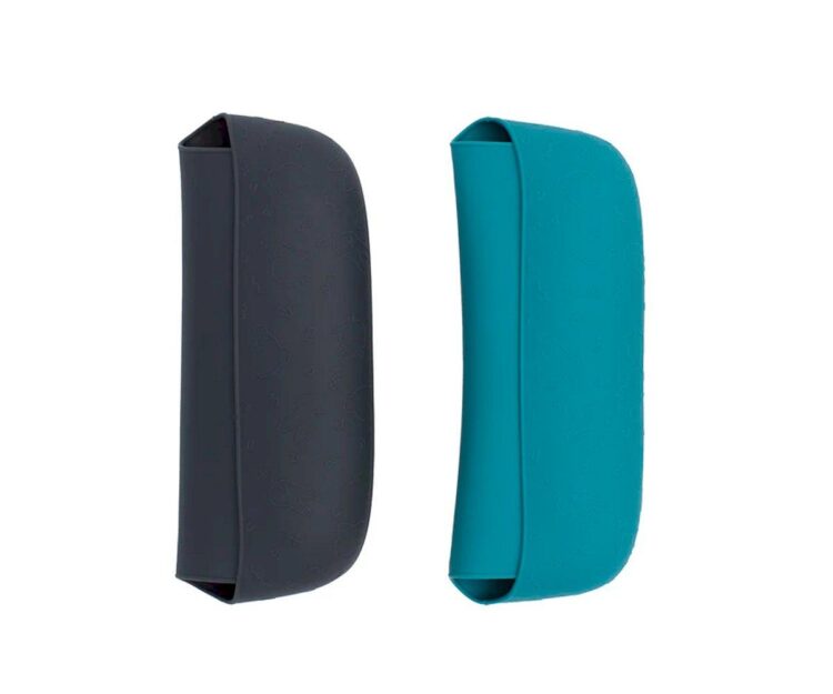 2 Babero Catchie 2.0 Silicona Blue Dusk & Charcoal - Imagen 6
