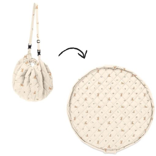 Saco Play & Go Organic SOFT  Reversible Rabbit