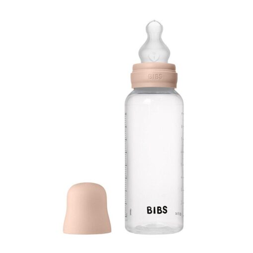 Biberón Plástico BIBS Silicona Blush 270ml
