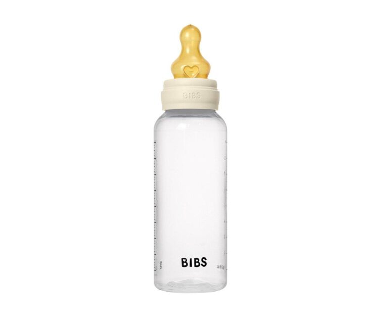 2 Biberones Plástico BIBS Látex Ivory 270 ml - Imagen 4