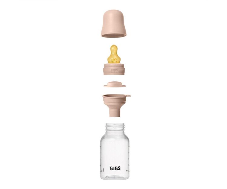 Biberón Plástico BIBS Látex Blush 150ml - Imagen 4