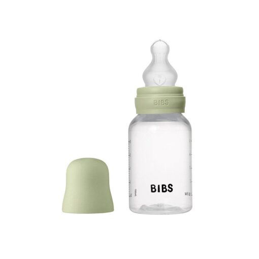 Biberón Plástico BIBS Silicona Sage 150ml
