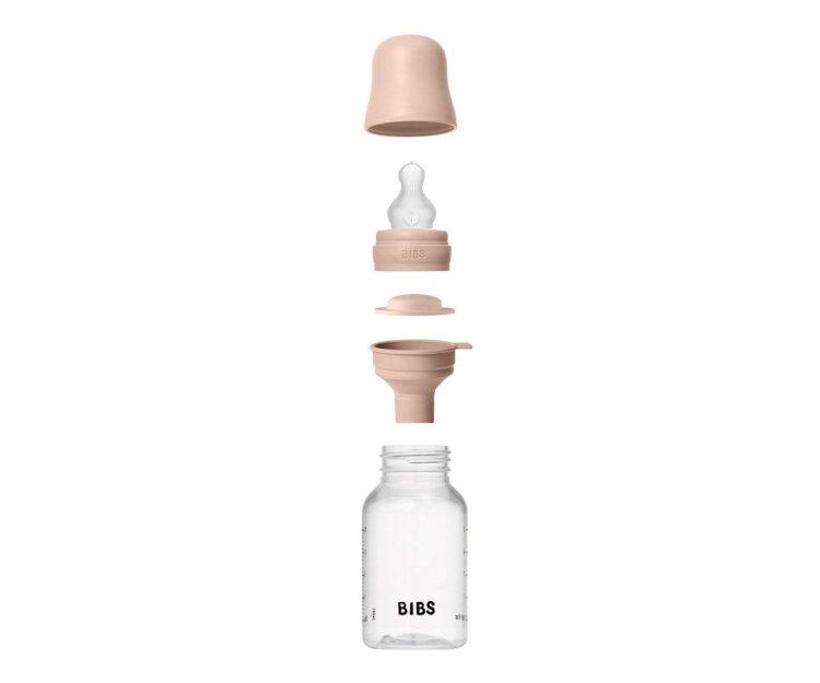 Biberón Plástico BIBS Silicona Blush 150ml - Imagen 4