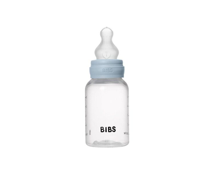 Biberón Plástico BIBS Silicona Baby Blue 150ml - Imagen 5