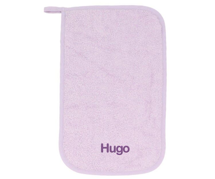 Toalla Guarderia Personalizable Malva - Imagen 2
