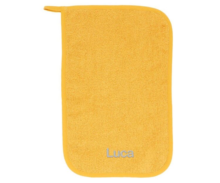 Toalla Guarderia Personalizable Mustard - Imagen 2
