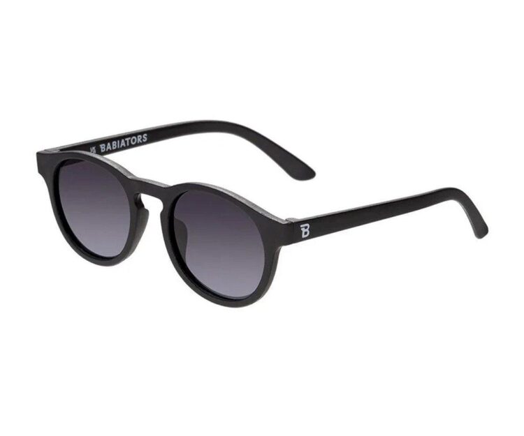 Gafas de Sol Flexibles Keyhole (0-24meses) Smoke Lenses Jet Black
