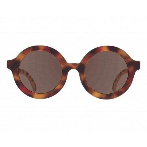 Gafas de Sol Flexibles (0-24meses) Euro Round Amber Lenses Classic Tortoise