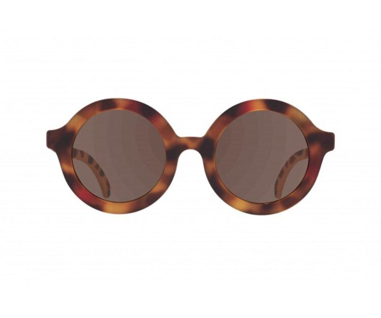 Gafas de Sol Flexibles (0-24meses) Euro Round Amber Lenses Classic Tortoise