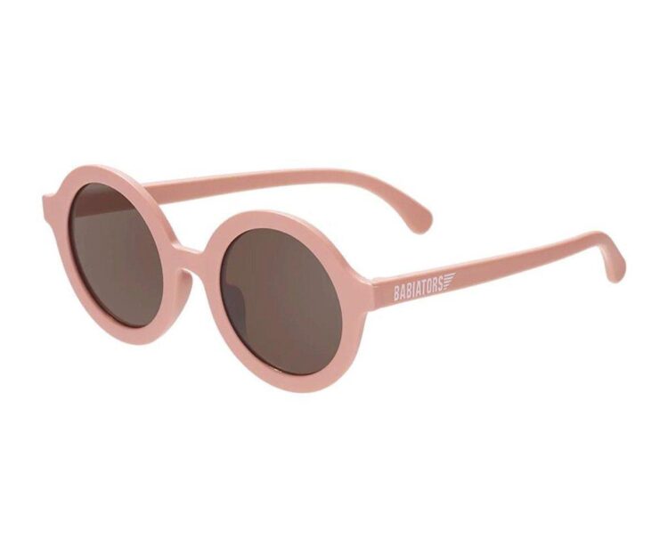 Gafas de Sol Flexibles (0-24meses) Original Round Peachy Keen Amber Lenses - Imagen 3