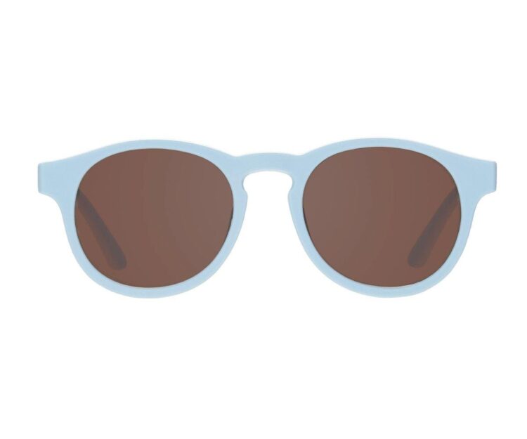 Gafas de Sol Flexibles Keyhole (3-5años) Baby Blue Amber Lenses