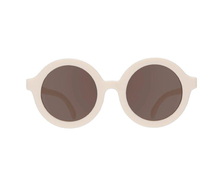 Gafas de Sol Flexibles (0-24meses) Euro Round Sweet Cream