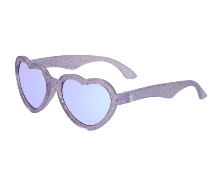 Gafas de Sol Flexibles Hearts (0-24meses) Lavender Shimmer Purple Mirrored Lenses - Imagen 2