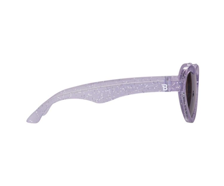 Gafas de Sol Flexibles Hearts (0-24meses) Lavender Shimmer Purple Mirrored Lenses - Imagen 3