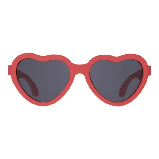 Gafas de Sol Flexibles (3-5años) Hearts: Candy Apple Smoke Lenses