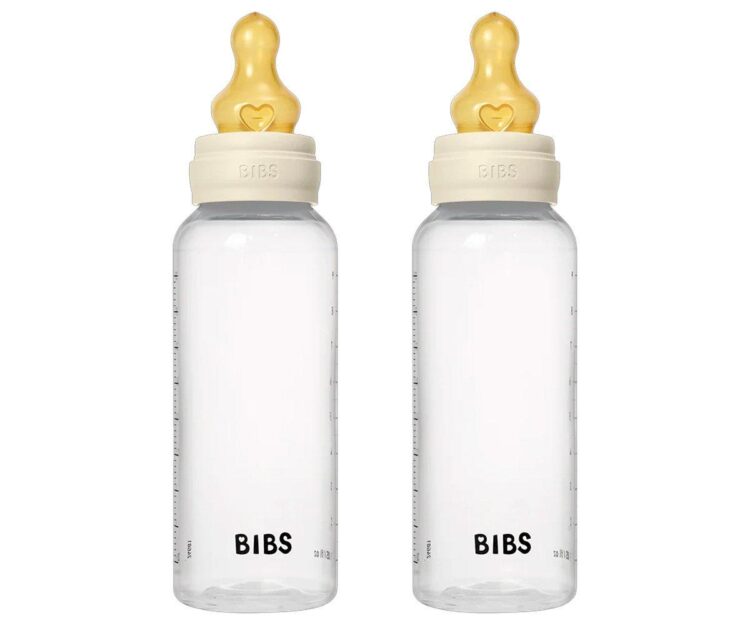 2 Biberones Plástico BIBS Látex Ivory 270 ml - Imagen 5