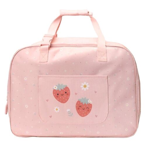 Bolso de Playa con Rejilla Strawberries Personalizable