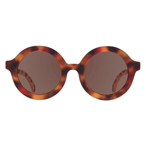 Gafas de Sol Flexibles (3-5años) Euro Round Amber Lenses Classic Tortoise