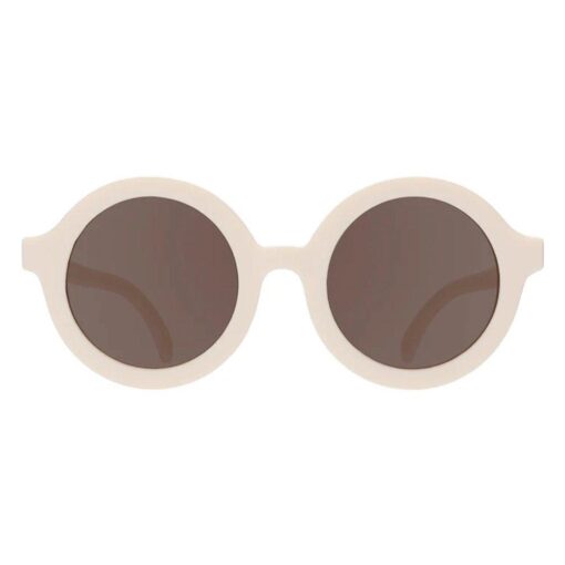Gafas de Sol Flexibles (3-5años) Euro Round Amber Lenses Sweet Cream