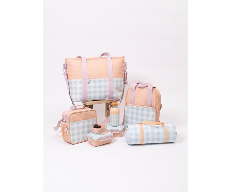 Bolso Nevera Stripes Apricot - Imagen 2