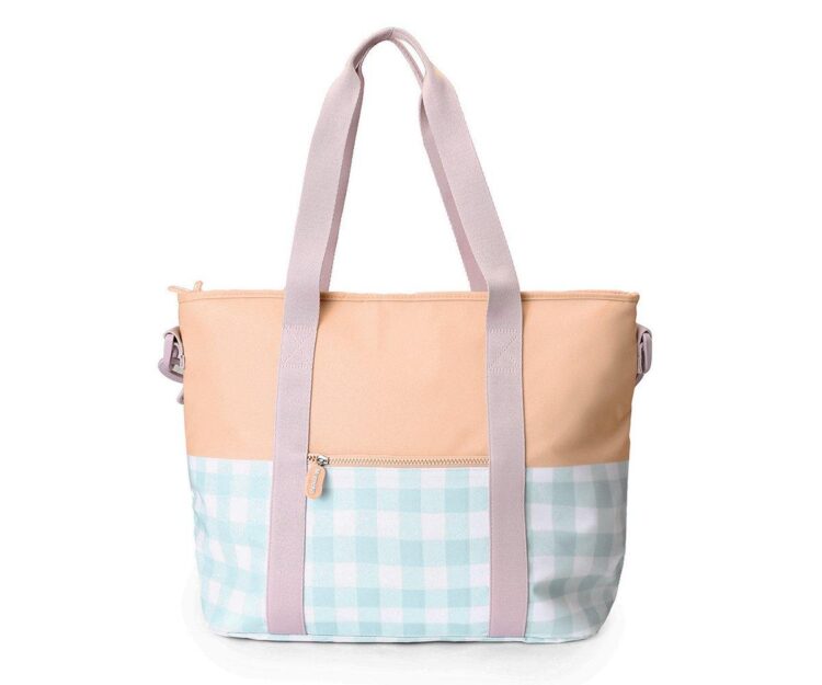 Bolso Nevera Stripes Apricot