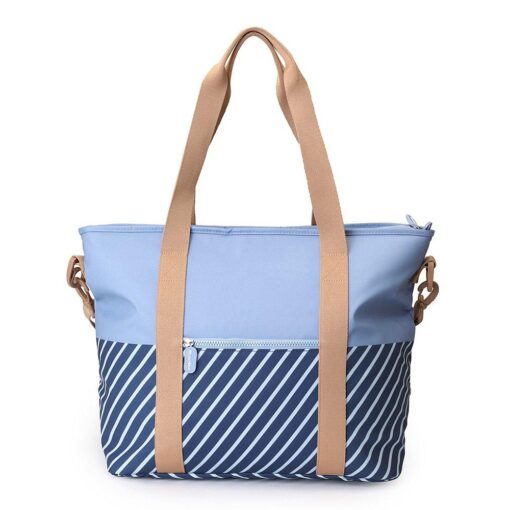 Bolso Nevera Stripes Blue