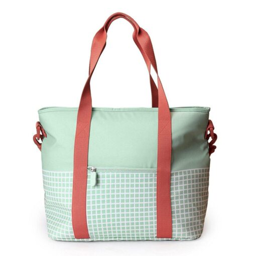 Bolso Nevera Stripes Sage