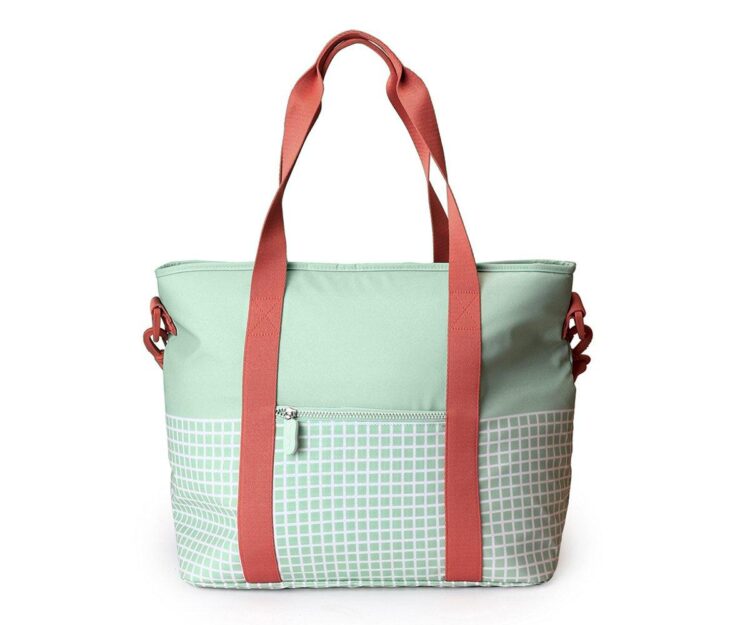 Bolso Nevera Stripes Sage