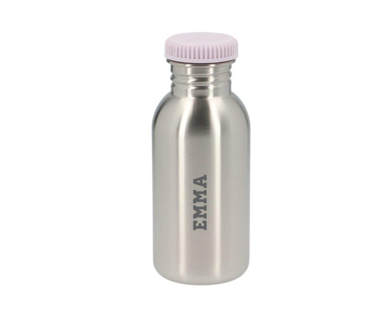 Botella Acero con Funda Stripes Apricot Personalizable 500ml - Imagen 4