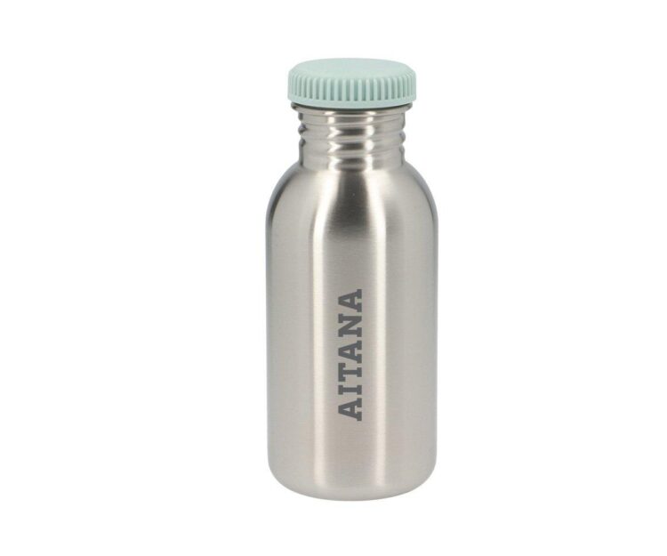 Botella Acero con Funda Stripes Yellow Chess Personalizable 500ml - Imagen 4