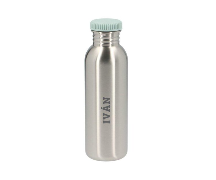 Botella Acero con Funda Stripes Yellow Chess Personalizable 750ml - Imagen 4