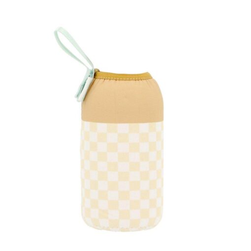 Funda Neopreno Stripes Yellow Chess 500ml