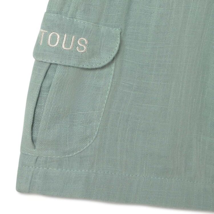 Conjunto bebé Camisa + Bermudas Bruma Tous - Imagen 4